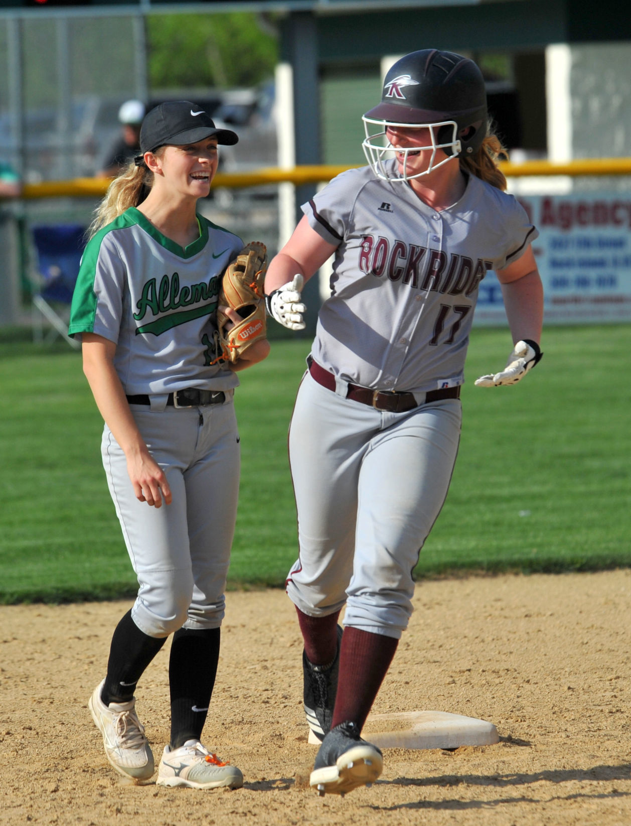 Rockridge at Alleman softball